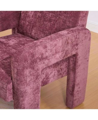 Modern Minimalist Single Armchair for Living Room, Bedroom, Office