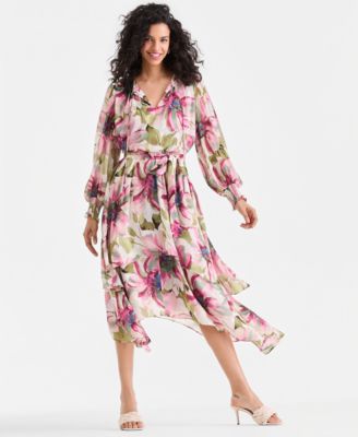Women's Floral Midi Dress