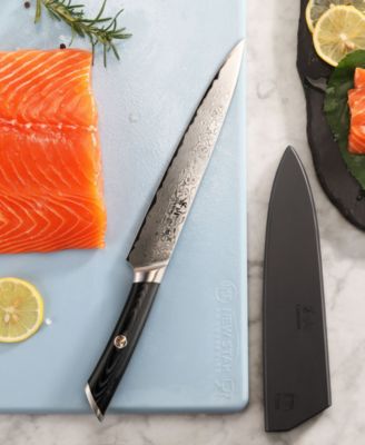 Kuro Series Steel 8" Carving and Sashimi Knife