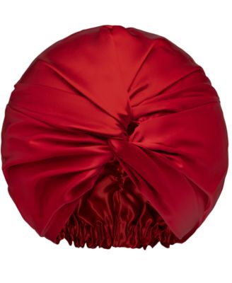 Scarlet Pure Silk Turban