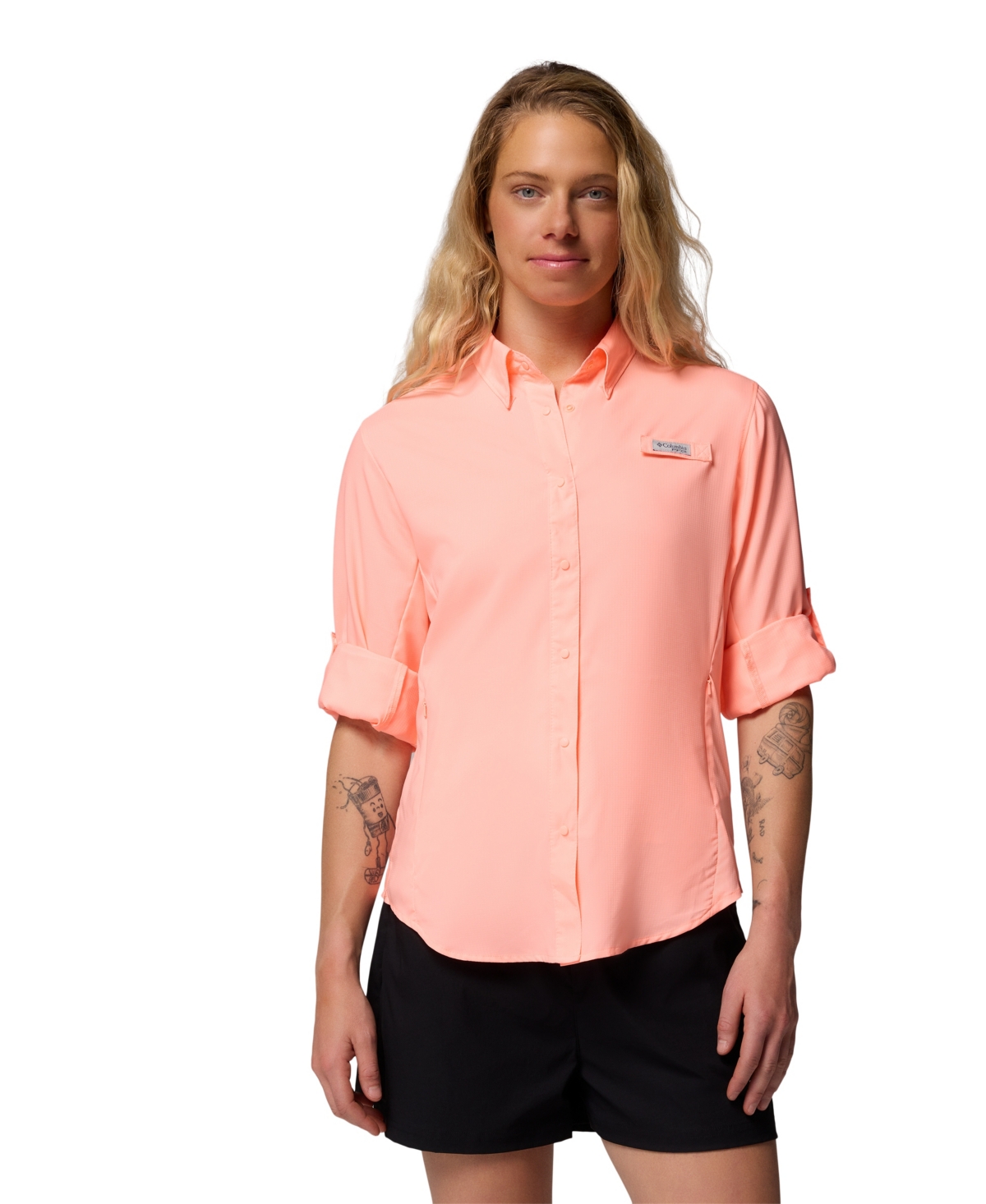 Columbia Women's Pfg Tamiami Ii Long-Sleeved Shirt
