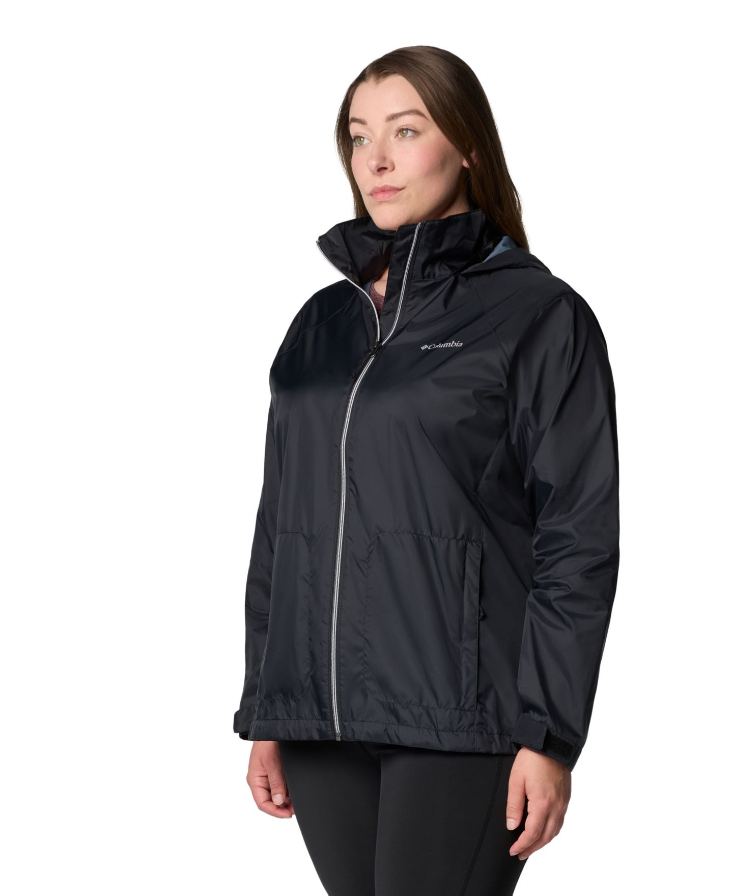 Женская куртка Columbia Plus Size Switchback IV, цвет: Чёрный — фото 3