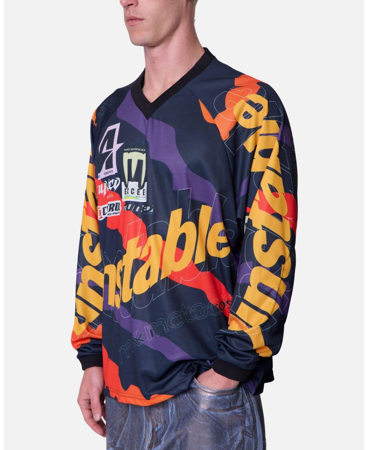 mnml Men's Unstable Moto Long Sleeve T-Shirt