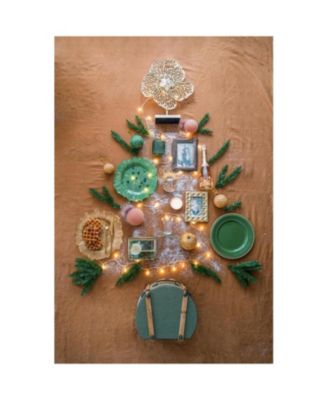 4.7" Glass Christmas Ball Ornaments Decorative Hanging Tree Ornaments Set of 4