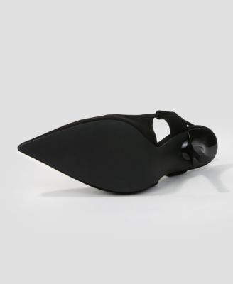 women's Euphemie Microfiber Suede Slingback Pumps