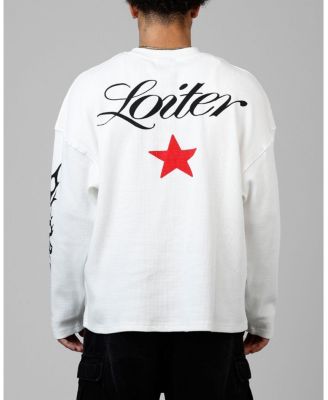 Men's American Dream Waffle Knit Long Sleeve T-Shirt