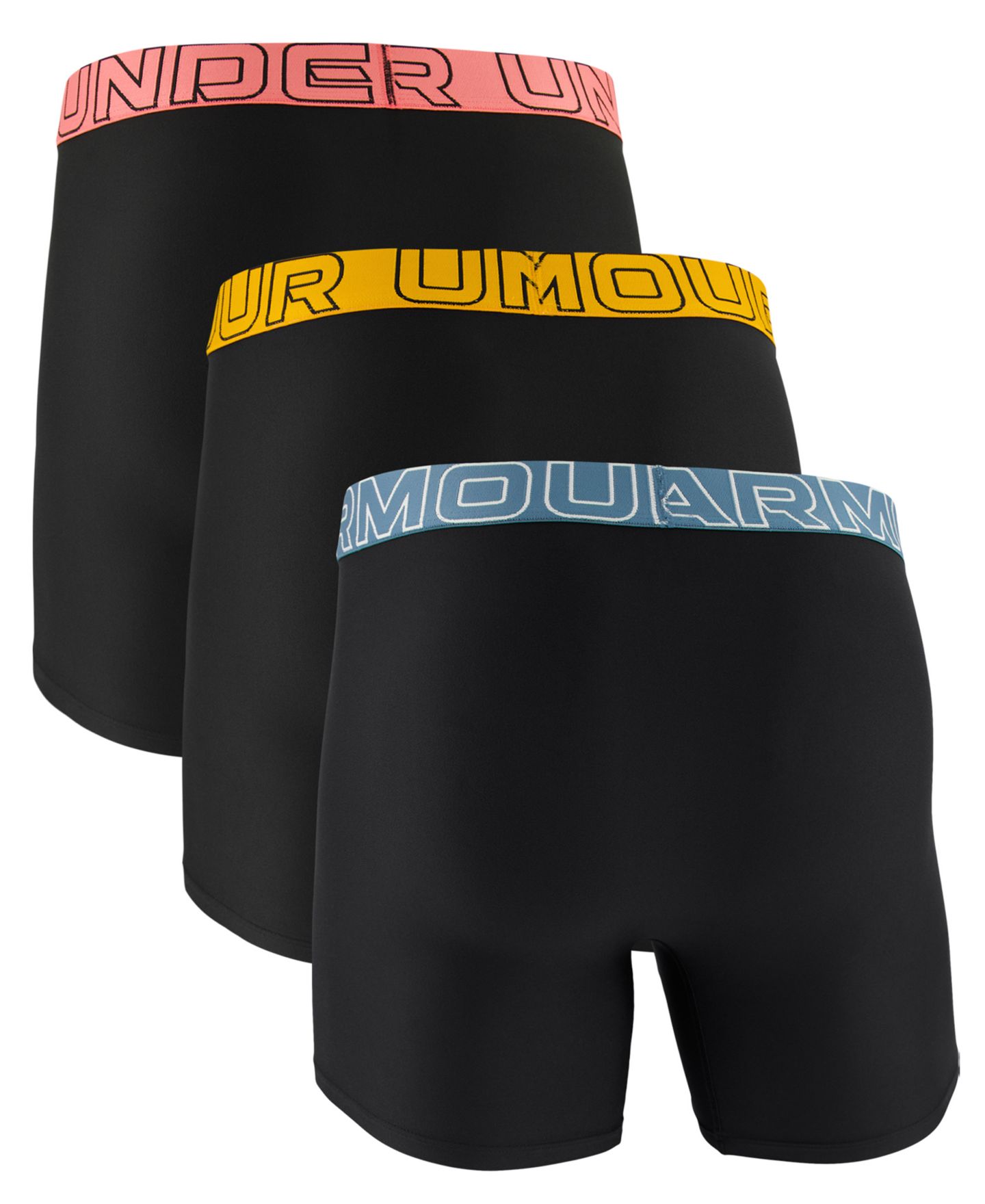 Трусы-боксеры Tech для мужчин, 3 шт. — Under Armour, цвет: Чёрный — фото 4