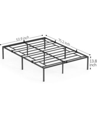 Bed Frame No Box Spring Needed, Heavy Duty Metal Platform Bed Frame Full Size for Bedroom Easy Assembly, Noise Free