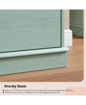 9-Drawer Dresser for Bedroom, Large Double Chest of Drawers with Deep Storage & Wide Top