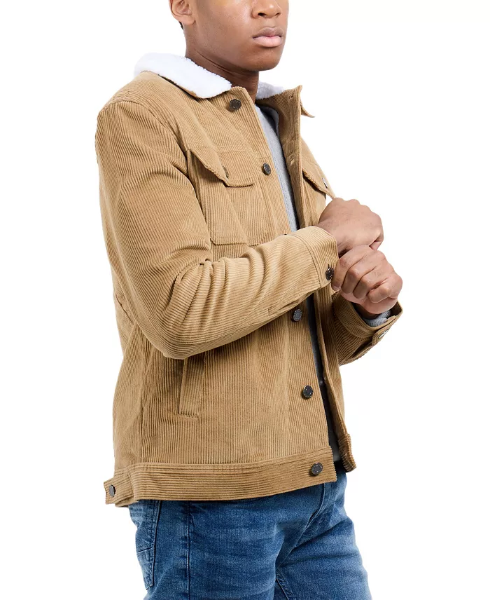 Men's Corduroy Trucker Jacket - thumbnail 3