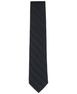 Men's Satin Stripe Solid Tie