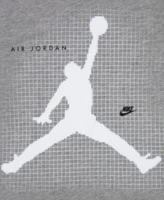 Boys' 8-20 Jumpman Grid Blur Crewneck T-Shirt