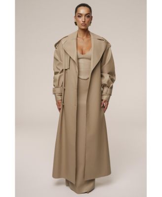 Women's The Icon PU Leather Coat