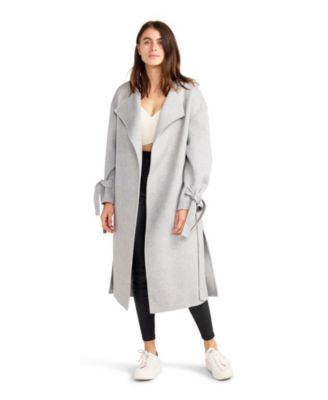 Women's Head Over Heels Collarless Robe Coat