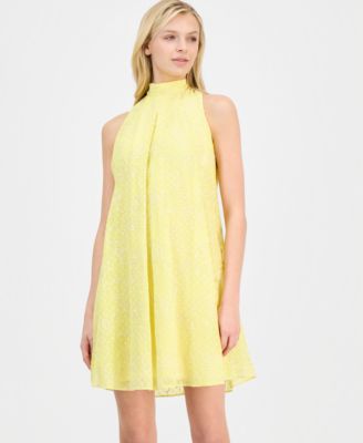 Women's Mock-Neck Shift Dress