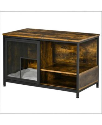 End Table Cat House Wooden Cat House