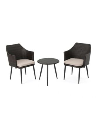 Outdoor Wicker Chat Set for Two