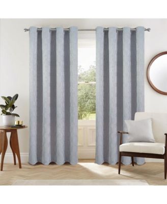Oliva Gray Jansen Rubber Blackout Grommet Panel - 54x90" Grey