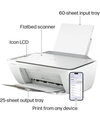 DeskJet 2827e All-in-One AI Enabled Printer with 3 Months of Instant Ink