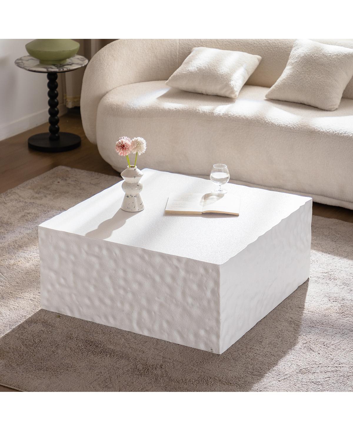 Streamdale Square Coffee Table, Modern, No Assembly Required