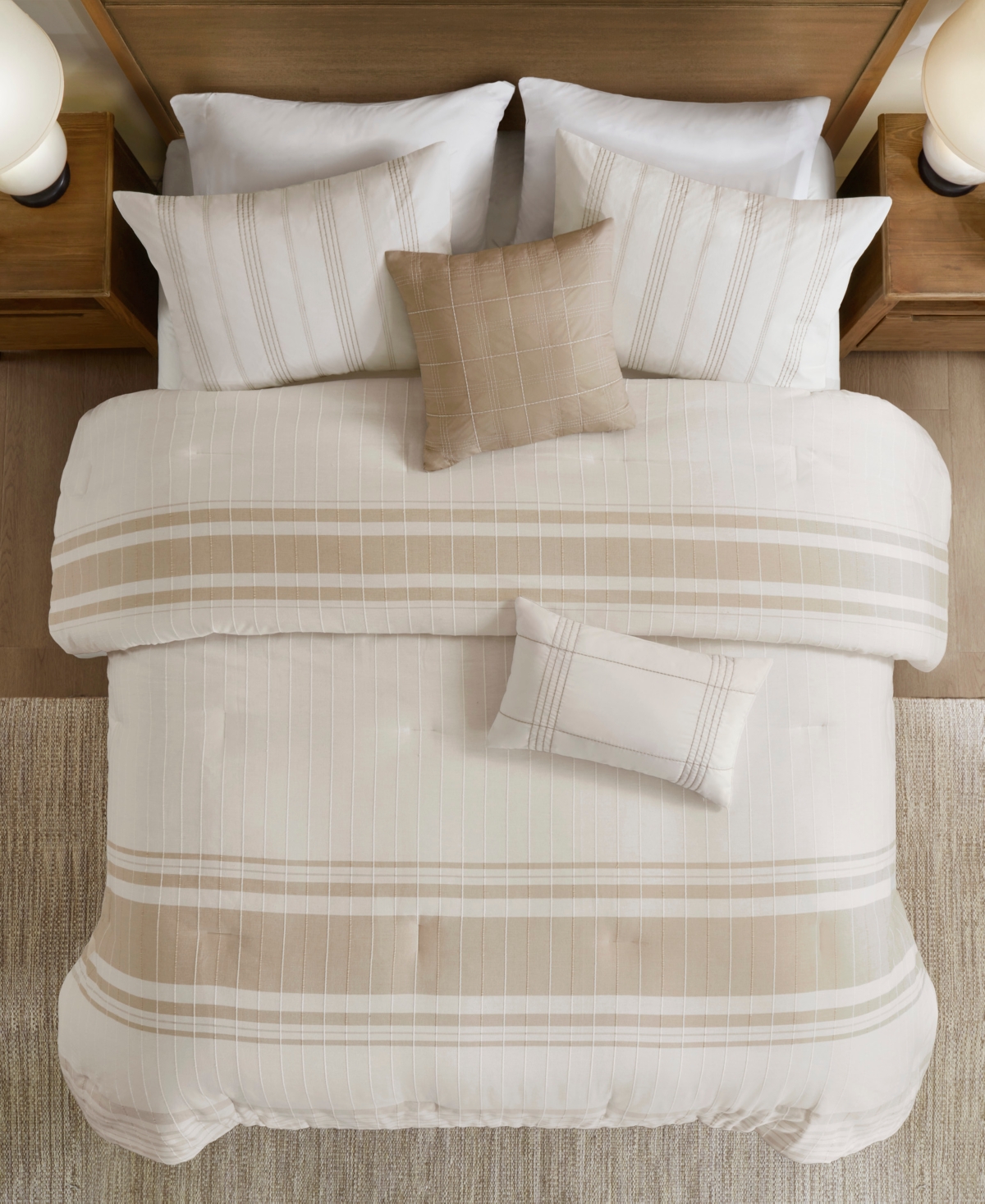 Harbor House Morgan Jacquard 6-Pc. Comforter Set