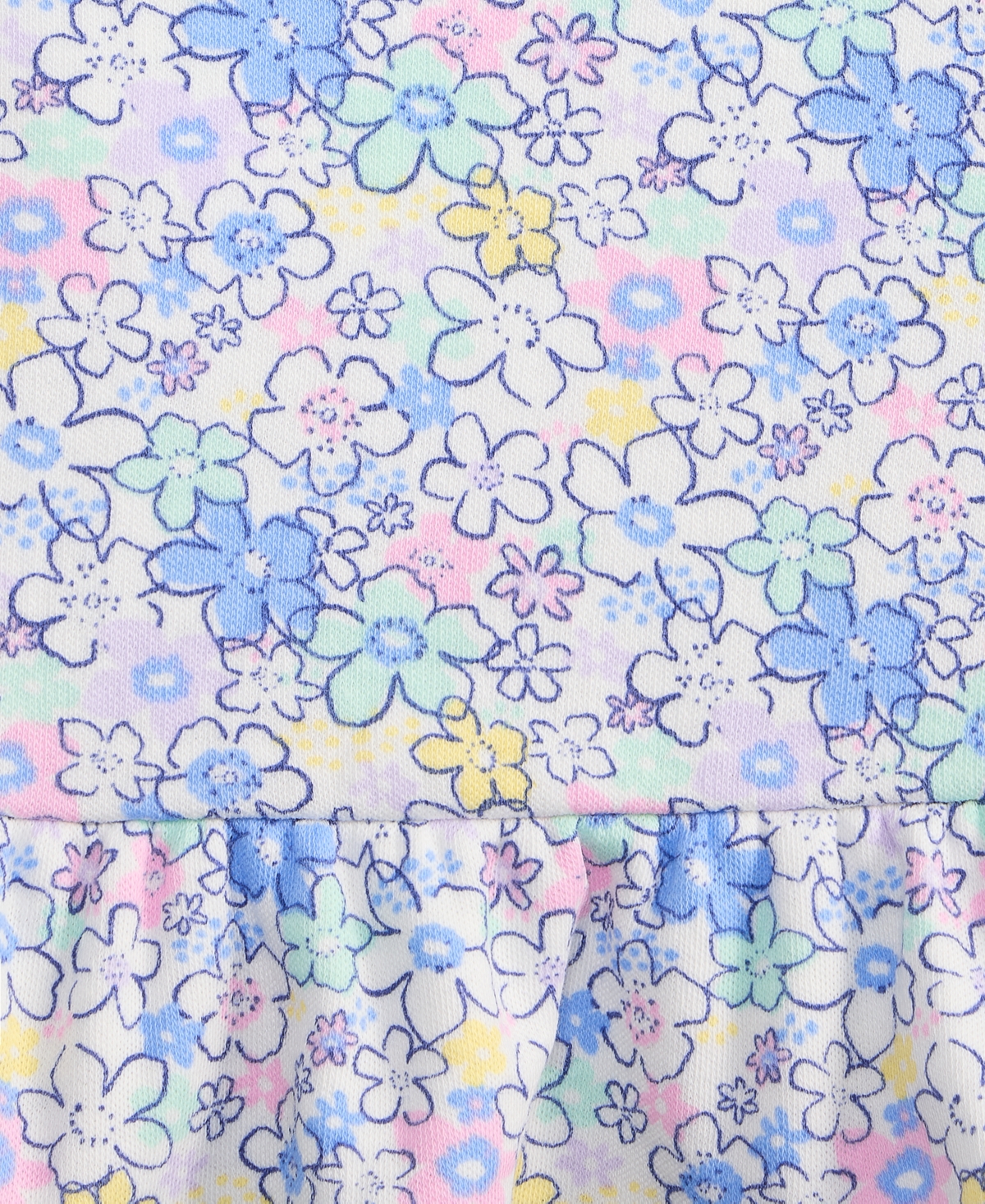 First Impressions Girls' Toddler 2T-4T Floral-Print Peplum T-Shirt, Macy's Exclusive