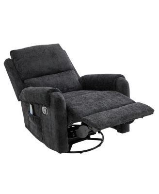 Manual Recliner Massage Chair w/ Side Storage Pocket