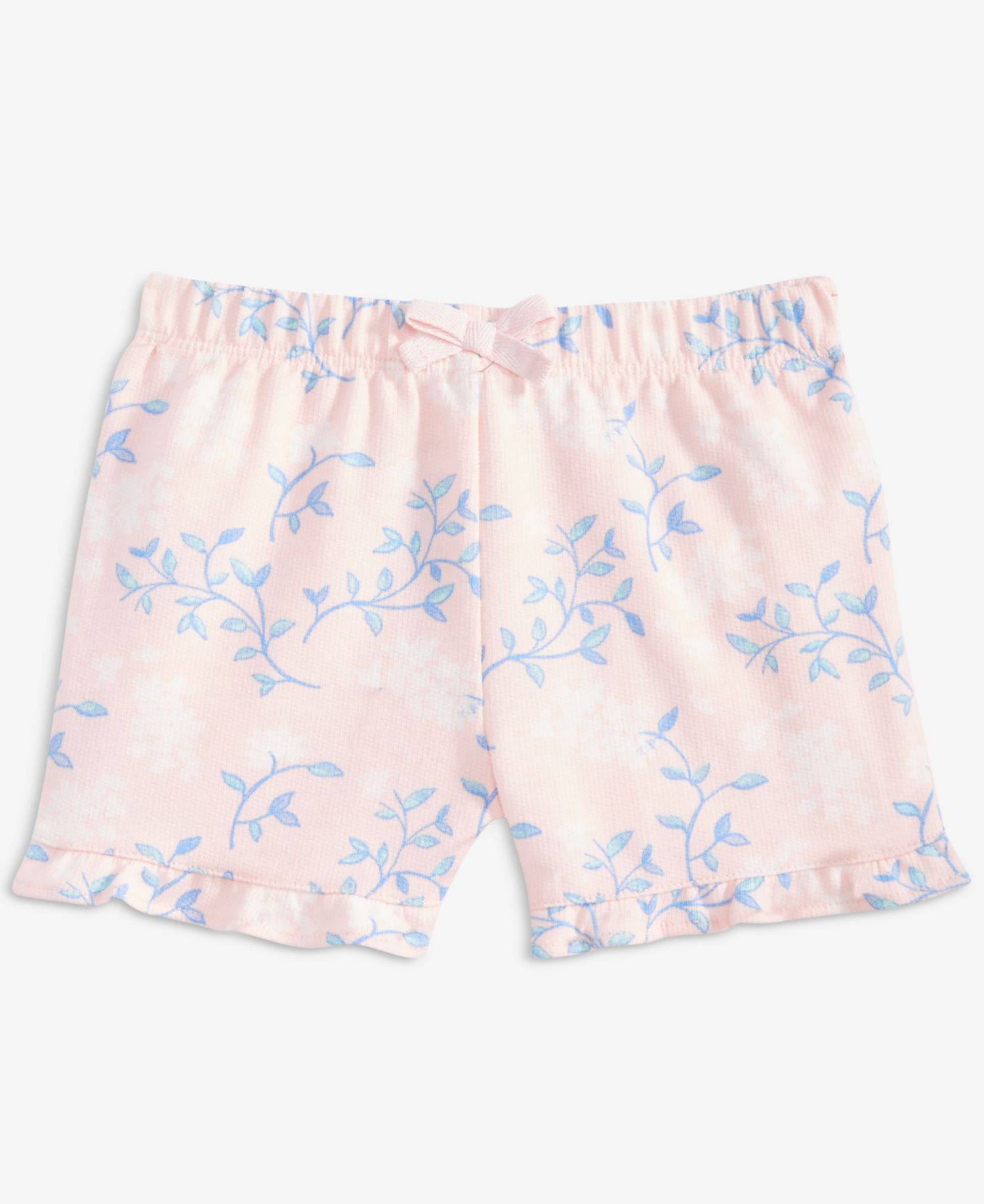 Baby Girls' 3M-24M Mix and Match French Terry Countryside Floral-Print Shorts