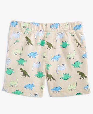 Toddler Boys' 2T-4T Mix and Match French Terry Dino Family Printed Shorts