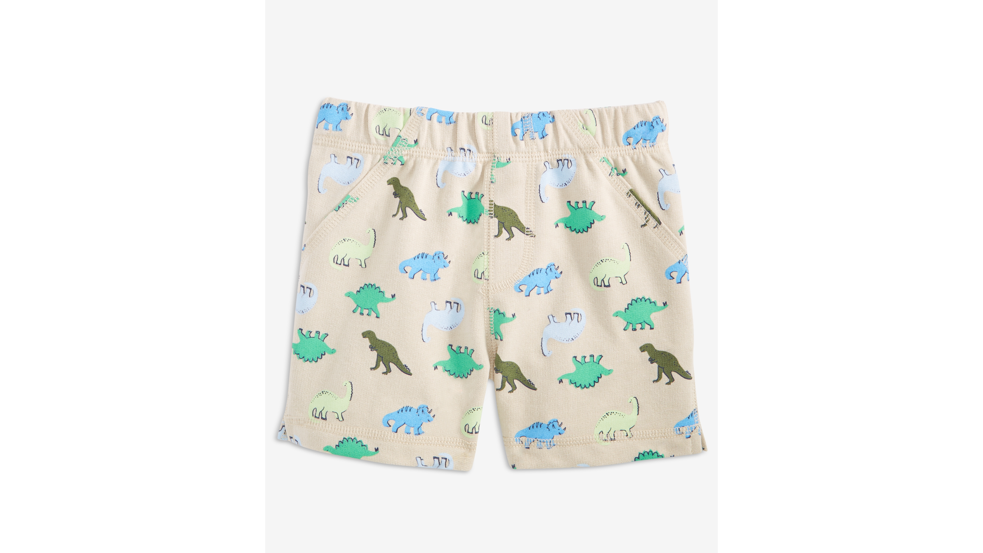 First Impressions Baby Boys' 3M-24M Mix and Match French Terry Dino Family Printed Shorts, Macy's Exclusive