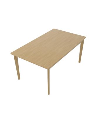  Solid wood dining table and chair set (5-piece