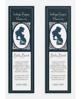 Maternity Side Elastic Bootcut Jeans