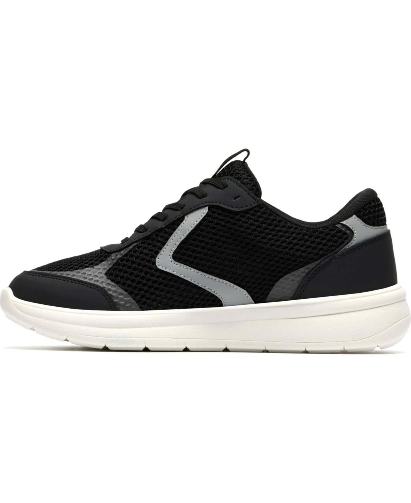 Женские кроссовки Clarks Ezrin Tie Lace Up, цвет: Чёрный — фото 6