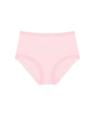 Women's Bliss Lace-Trim High Rise Cotton Brief 755058