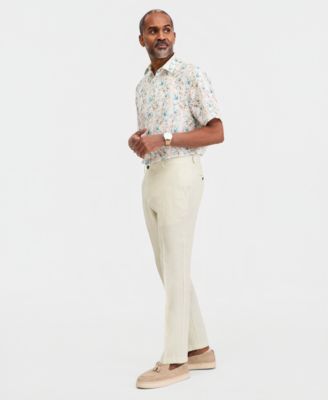 Men's Linen Cross-Dye Pants