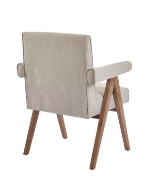 Poppy Fabric Dining ArmChair