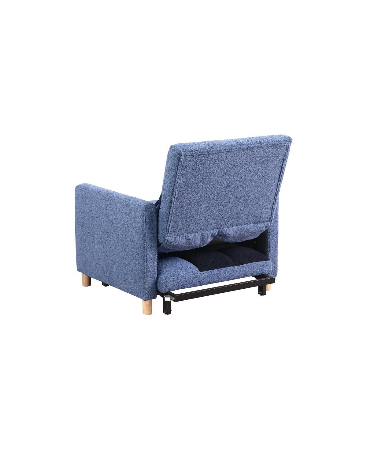 Streamdale Furniture Convertible Sleeper Sofa Chair Bed with Pillow