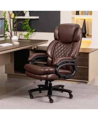 500lbs Big and Tall Office Chair for Heavy People Executive Computer Desk Chair