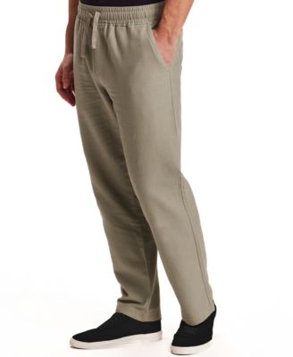 Men's Linen Drawstring Pants