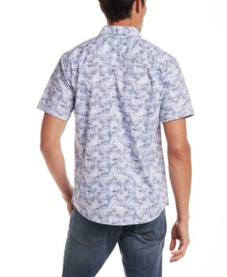 Men's Short-Sleeve Cotton Poplin Shirt