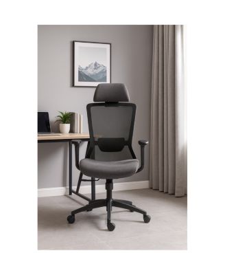 High Back Mesh Office Chair:8322H-BK