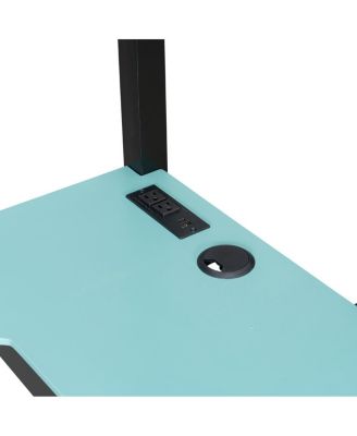 Bunk Bed with Two Gaming Desks & USB Ports