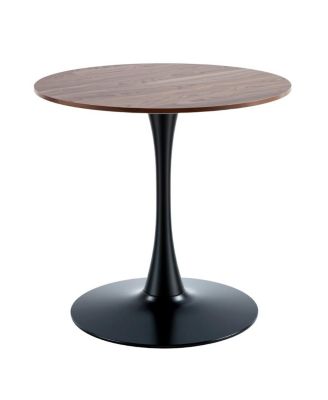 Streamdale Walnut Tulip Dining Table (Seats 2-4) - 31.5" Round MDF Top