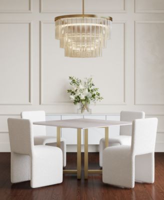 5-Pc. Dining Set (Emila Square Table & 4 Chairs)