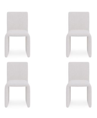 Emila 4-Pc. Fabric Upholstered Dining Chair Set