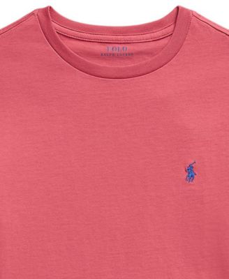 Boys' 8-20 Cotton Jersey Crewneck T-Shirt