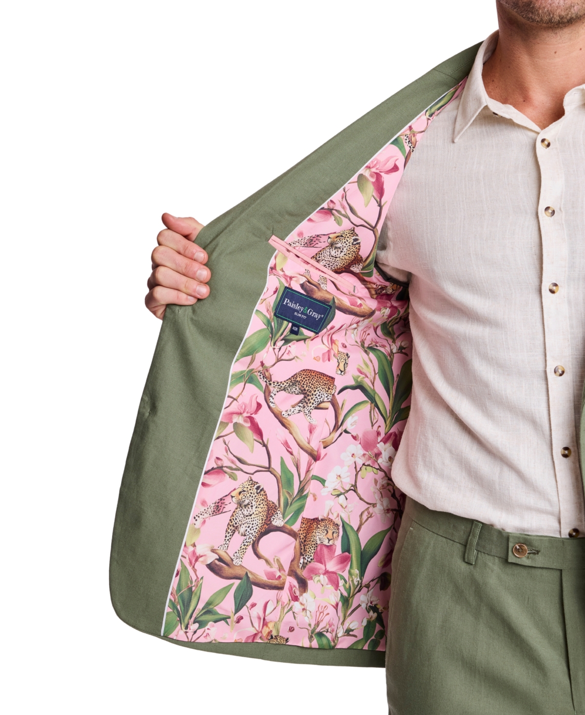 Paisley & Gray Men's Dover Two-Button Blazer