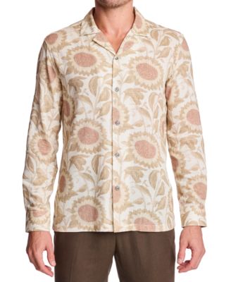 Men's Parker Printed Pointed Collar Shirt