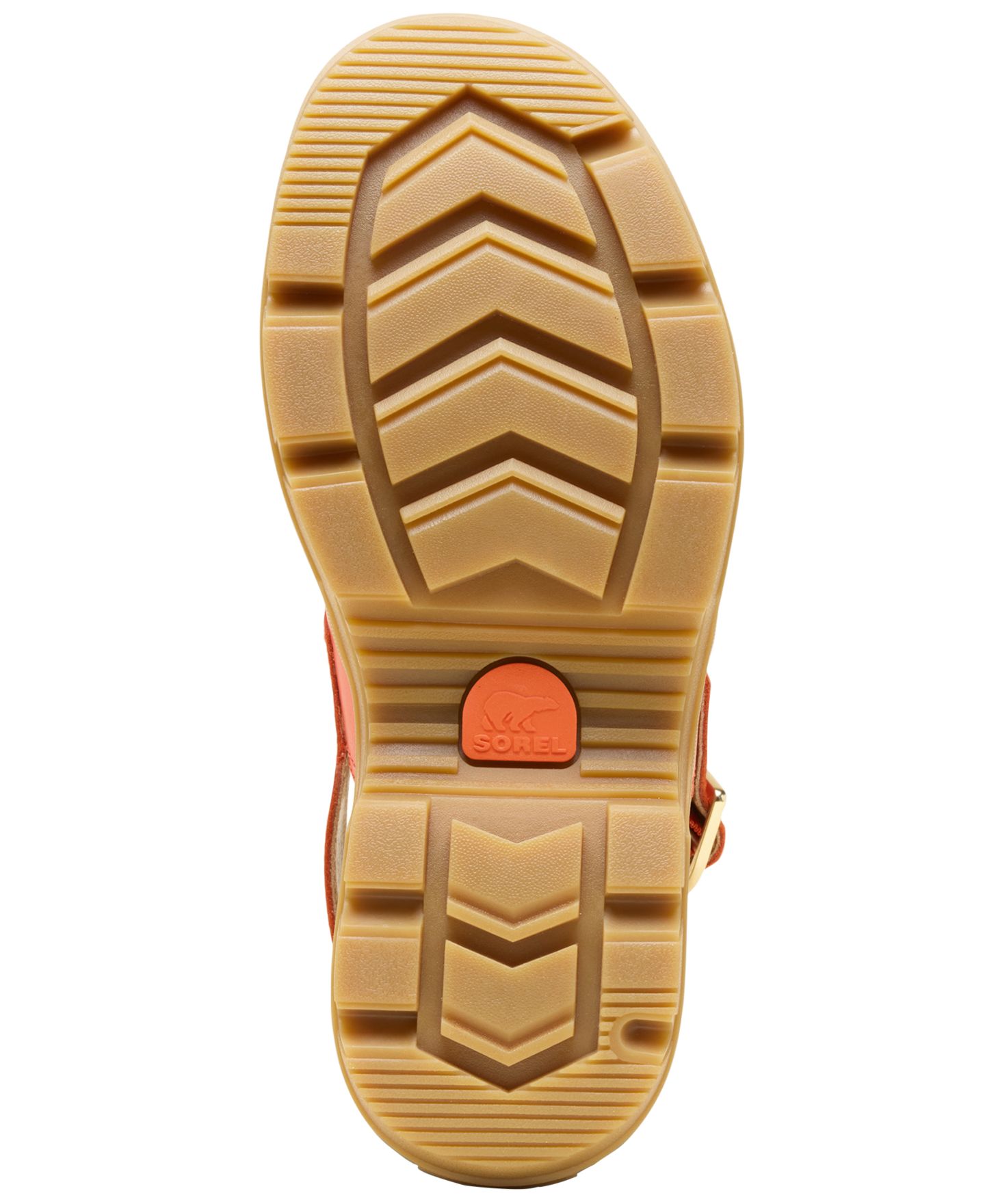 Женские сабо Sorel Roam'N RVT Studded, цвет: Малиновый / Карамельный — фото 4