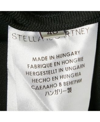 Women's Black Crepe Long Sleeve Blouse